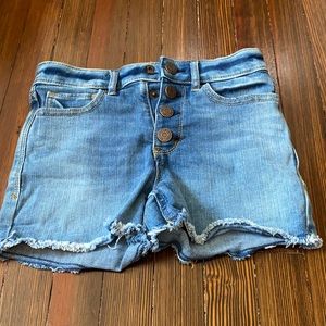 Girls gap high rise jeans size 8